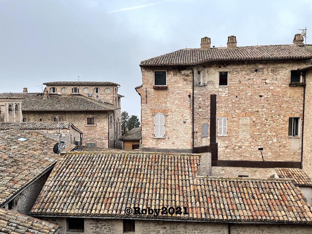 Assisi - Tetti di coppi